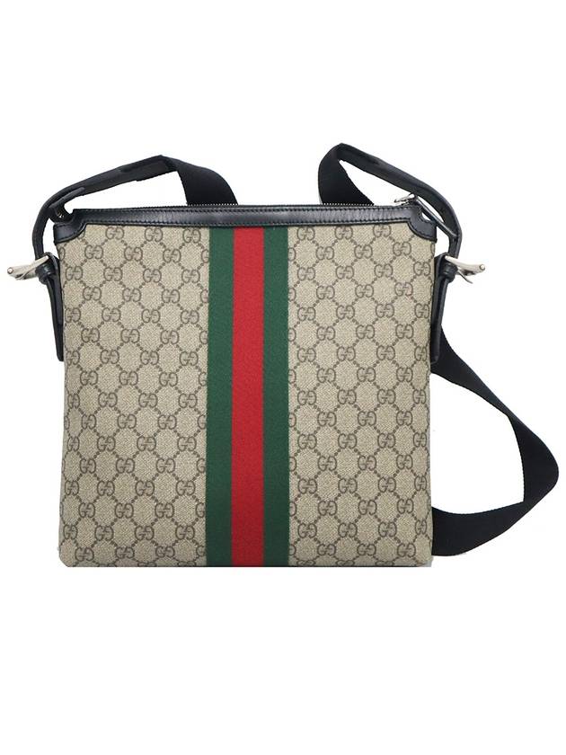 Gucci 387111 GG Supreme Canvas WEB Messenger Cross Bag - GUCCI - BALAAN 3