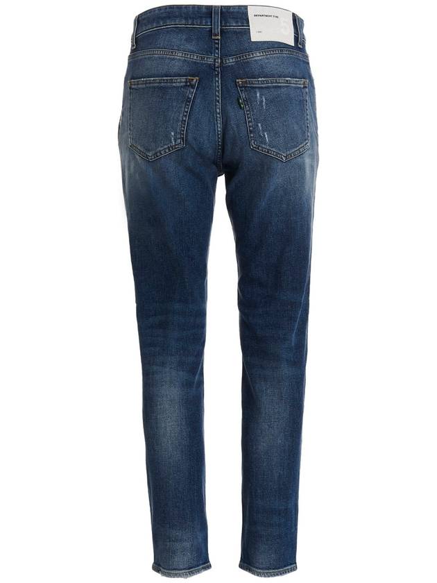 DRAKE Blue Washed Denim - DEPARTMENT 5 - BALAAN 2