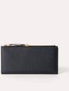 Extra Calfskin Long Wallet Black - LORO PIANA - BALAAN 2