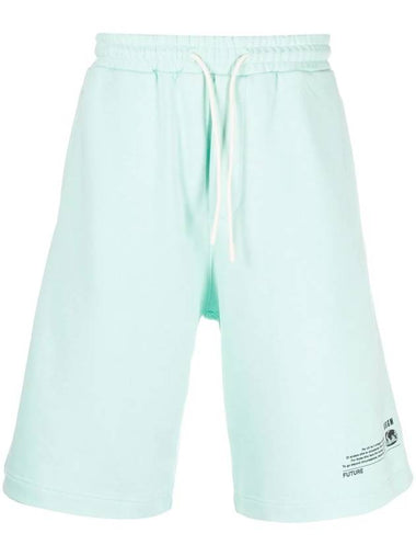 Bermuda Shorts Light Blue - MSGM - BALAAN 1