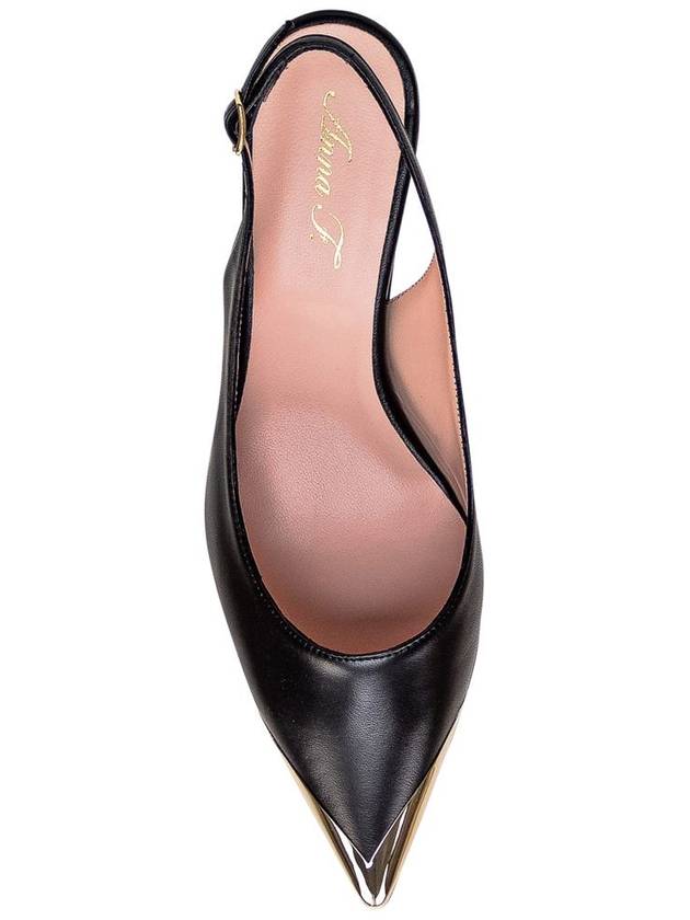 Anna F. Leather Slingback - ANNA F. - BALAAN 4