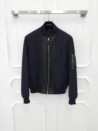 Leather color matching jacket 50 - LOUIS VUITTON - BALAAN 1