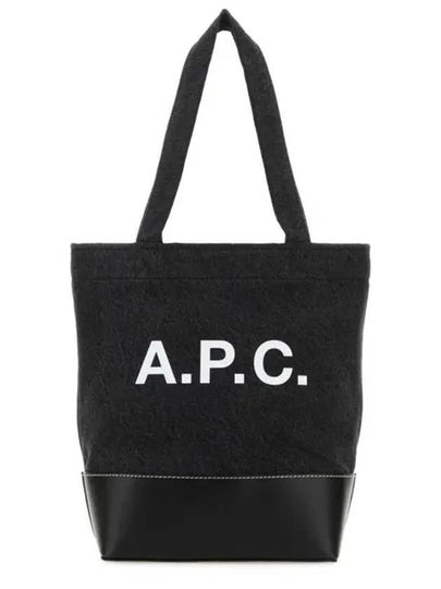 Axel Small Cotton Tote Bag Black - A.P.C. - BALAAN 2