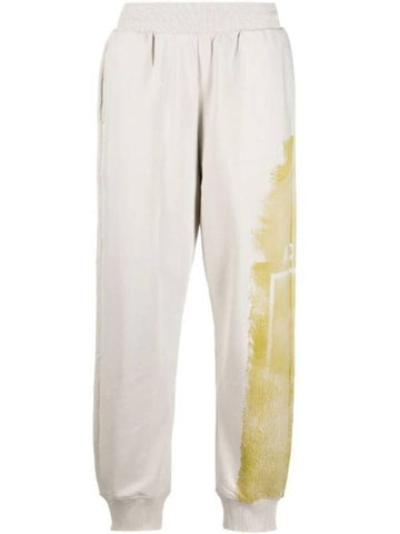 Graphic Print Track Pants Beige - A-COLD-WALL - BALAAN 1