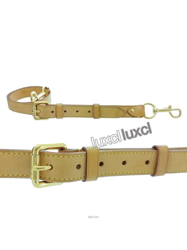 Leather shoulder strap 2 4 x 100cm - LOUIS VUITTON - BALAAN 7