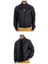 Reppe Rain Zip-Up Jacket Black - MONCLER - BALAAN 5