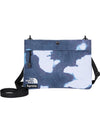 The North Face Bleached Denim Print Shoulder Bag Indigo - SUPREME - BALAAN 2