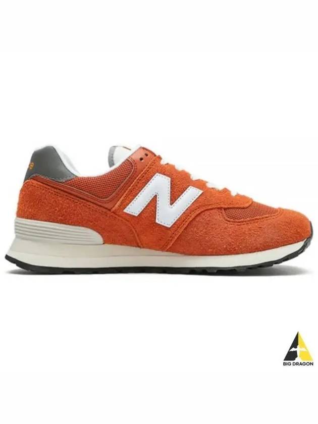 574 Low Top Sneakers Heritage Orange - NEW BALANCE - BALAAN 2