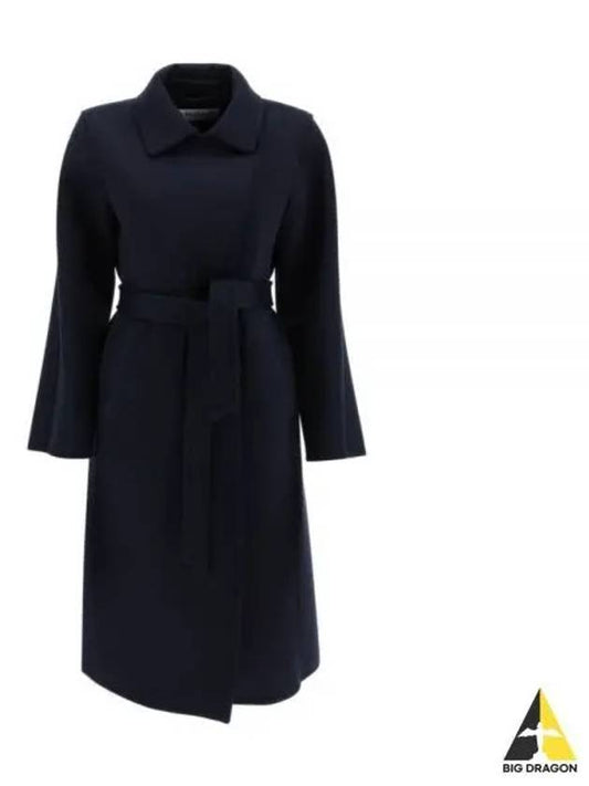 Manuela 1 Virgin Wool Single Coat Ultramarine - MAX MARA - BALAAN 2