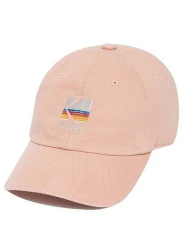 KODAK Rainbow Embroidery Ball Cap PINK - KODO - BALAAN 1