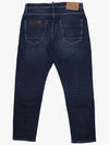 Blue washed medium blue carrot denim pants JN144 - IKALOOOK - BALAAN 3