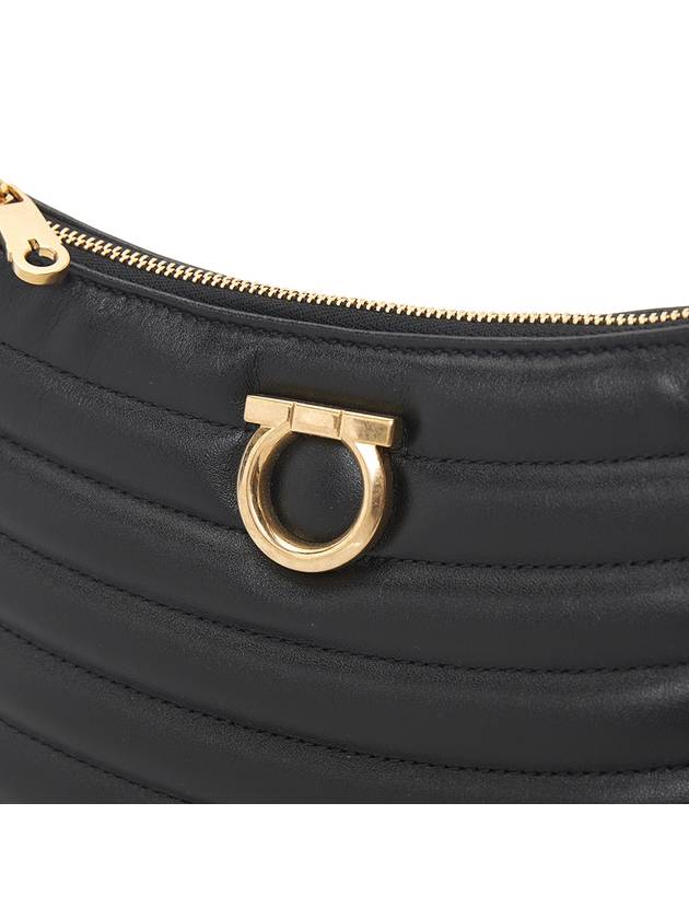 Chain Shoulder Bag Black - SALVATORE FERRAGAMO - BALAAN 8