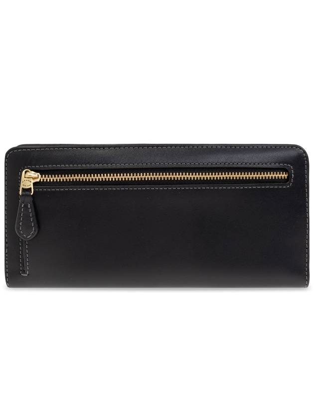 Coach Leather Wallet, Women's, Black - COACH - BALAAN 3