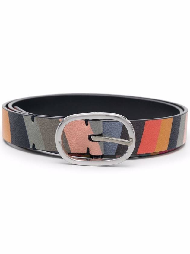 Swirl Reversible Leather Belt - PAUL SMITH - BALAAN 2