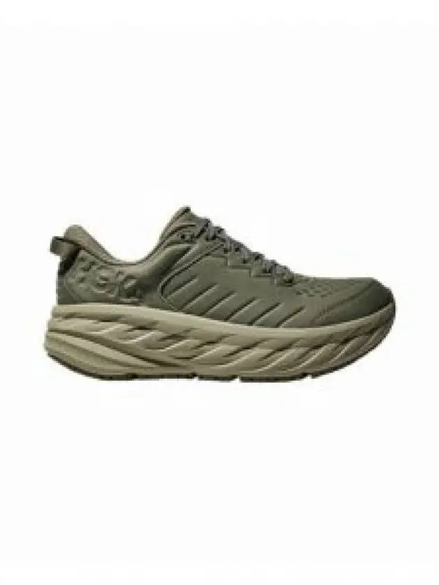 Bondi SR Low Top Sneakers Olive Haze - HOKA ONE ONE - BALAAN 2