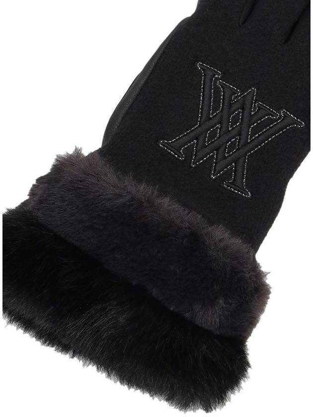 Official W FURRY GLOVES BK - ANEWGOLF - BALAAN 6