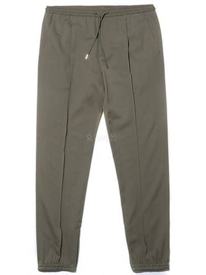 Wool Twill Track Pants Khaki - DIOR - BALAAN 2