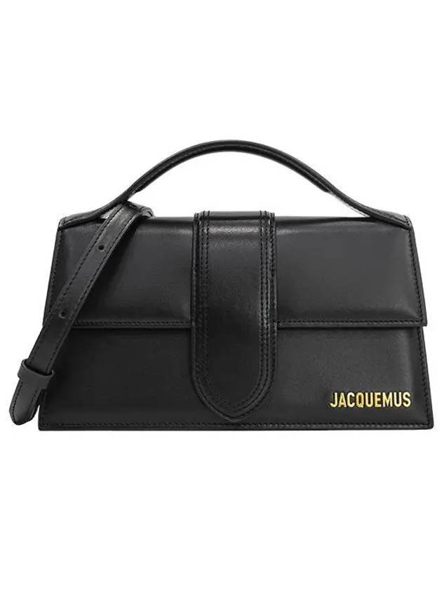 Le Grand Bambino Leather Tote Bag Black - JACQUEMUS - BALAAN 2