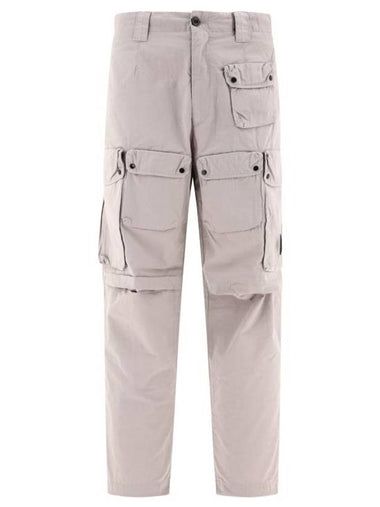 Rip-Stop Loose Utility Cargo Straight Pants Grey - CP COMPANY - BALAAN 1