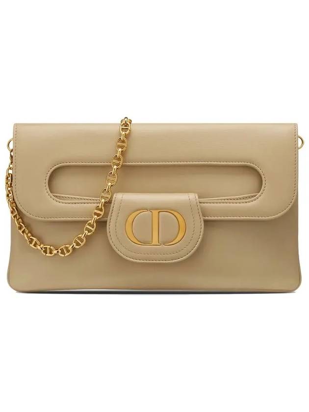 Logo Medium Double Bag Beige M8641UBBU 39U - DIOR - BALAAN 2