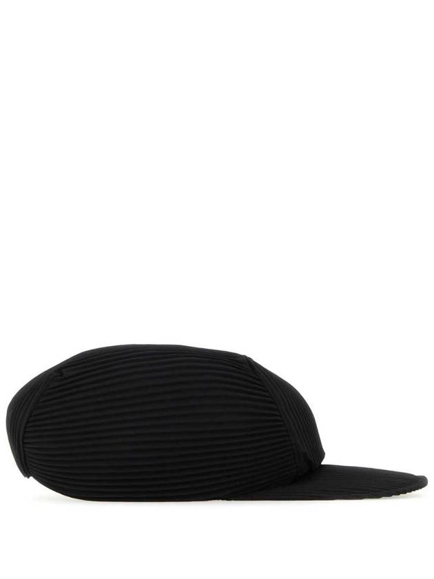 Pleates Ball Cap Black - ISSEY MIYAKE - BALAAN 3