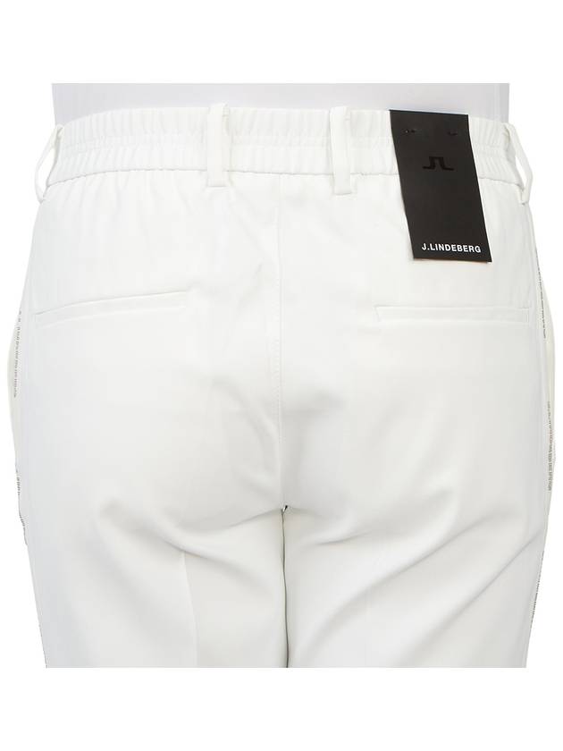 Men's Stuart Striped Pants White - J.LINDEBERG - BALAAN 9