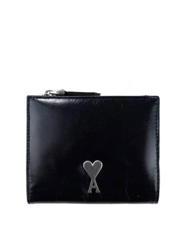 Women s heart logo half wallet 270631 - AMI - BALAAN 1