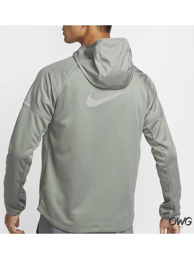 Spear Miler Therma Fit Water Repellent Track Jacket Dark Stucco - NIKE - BALAAN 4