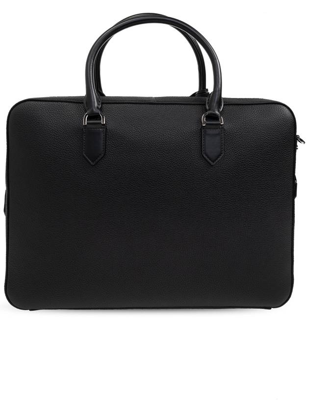 Tom Ford Leather Briefcase, Men's, Black - TOM FORD - BALAAN 3