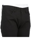 Compact Ponte Tech Slim Fit Cotton Straight Pants Black - THEORY - BALAAN 10