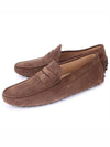 Men's Suede Gommino Driving Shoes Brown - TOD'S - BALAAN 2