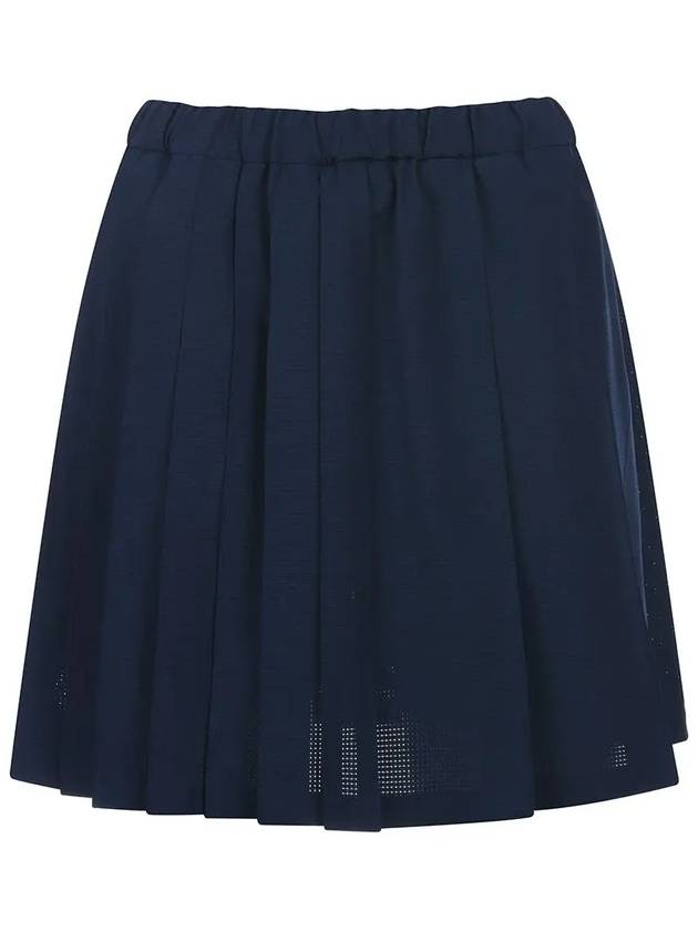 Banding Logo Pleated Skirt MW3MS173SBL - P_LABEL - BALAAN 6