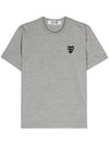 logo applique cotton T shirt AXT296051 - COMME DES GARCONS PLAY - BALAAN 1