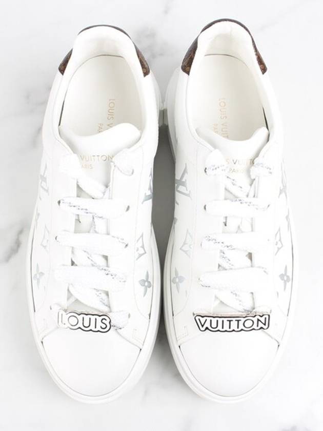 Time Out Initial Sneakers White 35 5 235 - LOUIS VUITTON - BALAAN 9