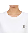 Bold Fox Head Patch Short Sleeve T-Shirt White - MAISON KITSUNE - BALAAN 6