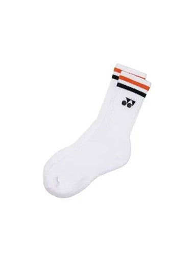 YONEX 245SN001M White Tennis Socks Men s Long - YOUNESS - BALAAN 1