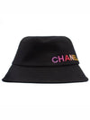 CC embroidered logo bucket hat black AA9703 - CHANEL - BALAAN 2