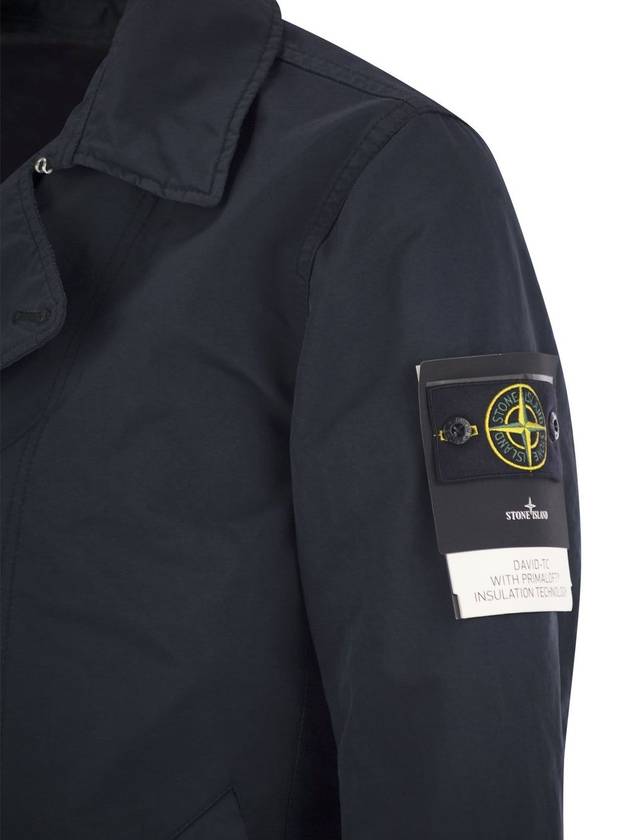 David TC Padding Jacket Navy - STONE ISLAND - BALAAN 5