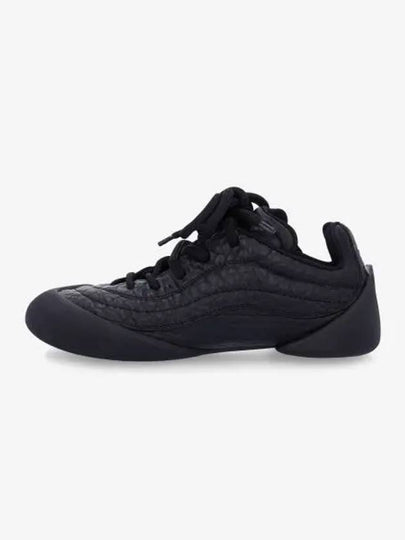 Flexion Lace-Up Low Top Sneakers Black - ALEXANDER MCQUEEN - BALAAN 2