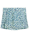 Women s Amelie Print Golf Skirt Leopard Aruba Blue GWSD09352 O495 - J.LINDEBERG - BALAAN 1