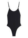 Women's SUSYN Roller Coaster Buckle One-Piece Swimsuit Black - 1017 ALYX 9SM - BALAAN 2