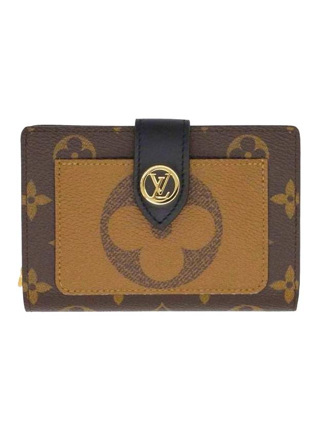 Juliette Monogram Reverse Half Wallet Brown - LOUIS VUITTON - BALAAN 1