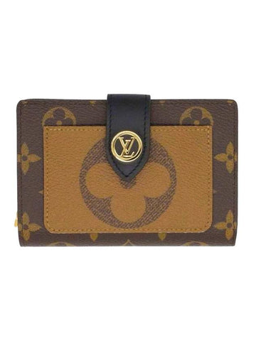 Juliette Monogram Reverse Half Wallet Brown - LOUIS VUITTON - BALAAN 1