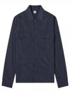 Chrome R Pocket Over Long Sleeve Shirt Navy - CP COMPANY - BALAAN 2