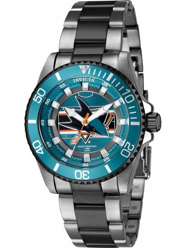 Invicta NHL San Jose Sharks Quartz Green Dial Ladies Watch 42222 - INVICTA - BALAAN 1