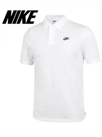 Men s club polo t shirt short sleeve FN3894 100 Domestic product GQK724071639224 - NIKE - BALAAN 1