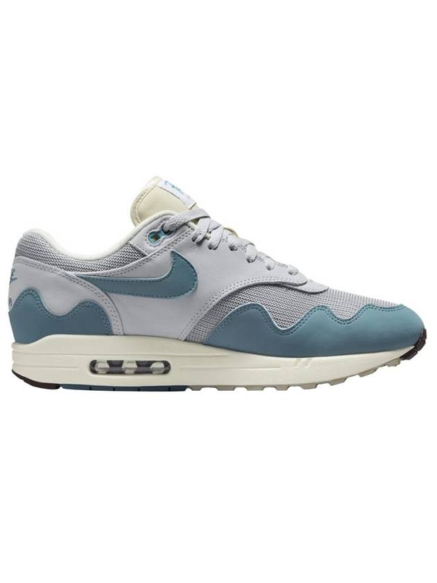 Air Max 1 Pata Noise Low Top Sneakers Gray Blue - NIKE - BALAAN 1