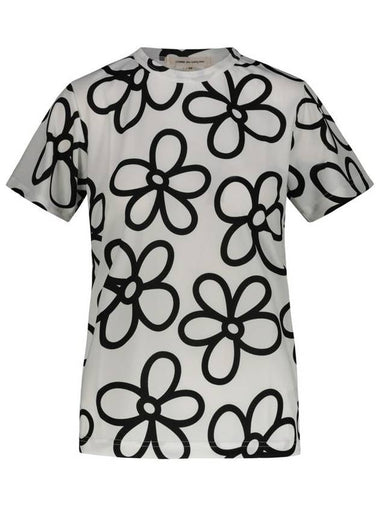 Comme Des Garçons All-Over Floral Print T-Shirt Clothing - COMME DES GARCONS - BALAAN 1