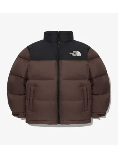 Kids 1996 Eco Nuptse RDS Down Padding Cocoa Brown - THE NORTH FACE - BALAAN 2