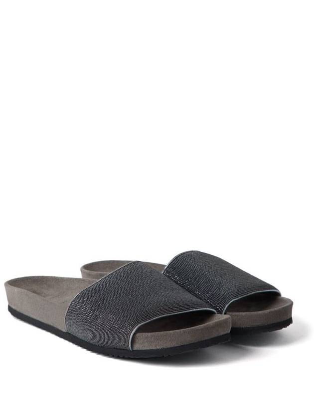 Brunello Cucinelli Classic One Belt Slippers Shoes - BRUNELLO CUCINELLI - BALAAN 5